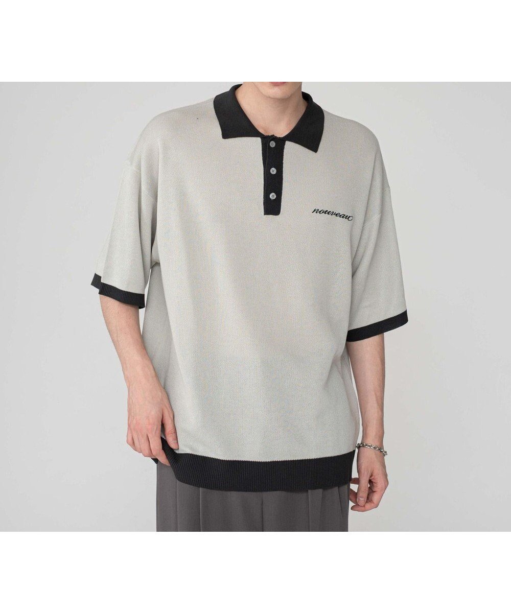 【ウィゴー/WEGO】の【ユニセックス着用ITEM/MLサイズ展開】ワンポイントニットポロシャツ(SS) インテリア・キッズ・メンズ・レディースファッション・服の通販 founy(ファニー) ファッション Fashion レディースファッション Fashion for Women トップス・カットソー Cut & Sew Tops ニット Knit Tops & Sweaters シャツ・ブラウス・オフィスカジュアル Elegant Blouses & Button-Ups ポロシャツ・きれいめカジュアル Smart-Casual Polo Tops インナー Innerwear 春 Spring シンプル Simple, Minimal スマホ Smartphone, Mobile Device スラックス Slacks, Dress Pants センター Center, Center Line セーター Sweater, Knitwear バランス Balance, Style Balance ベーシック Basic, Essential ポロシャツ Polo Shirt, Collared Tee 無地 Plain, Solid Color ワイド Wide, Wide Fit ワンポイント One Point, Statement Accent A/W・秋冬 Autumn/Winter おすすめ Recommended / Our Picks 夏 Summer エレガント 上品 Elegant ライトグレー|ID: prp329100004653425 ipo3291000000033633779