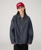 【ウィゴー/WEGO】の【ユニセックス着用ITEM/MLサイズ展開】カラーステッチシャツジャケット ブルーその他|ID: prp329100004653427 ipo3291000000033633789