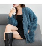 【ウィゴー/WEGO】の【2025秋冬新作/ユニセックス着用ITEM/SMLサイズ展開】フェザーニットカーディガン ブルー|ID: prp329100004653436 ipo3291000000033633836