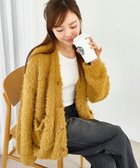 【ウィゴー/WEGO】の【2025秋冬新作/ユニセックス着用ITEM/SMLサイズ展開】フェザーニットカーディガン イエロー|ID: prp329100004653436 ipo3291000000033633840