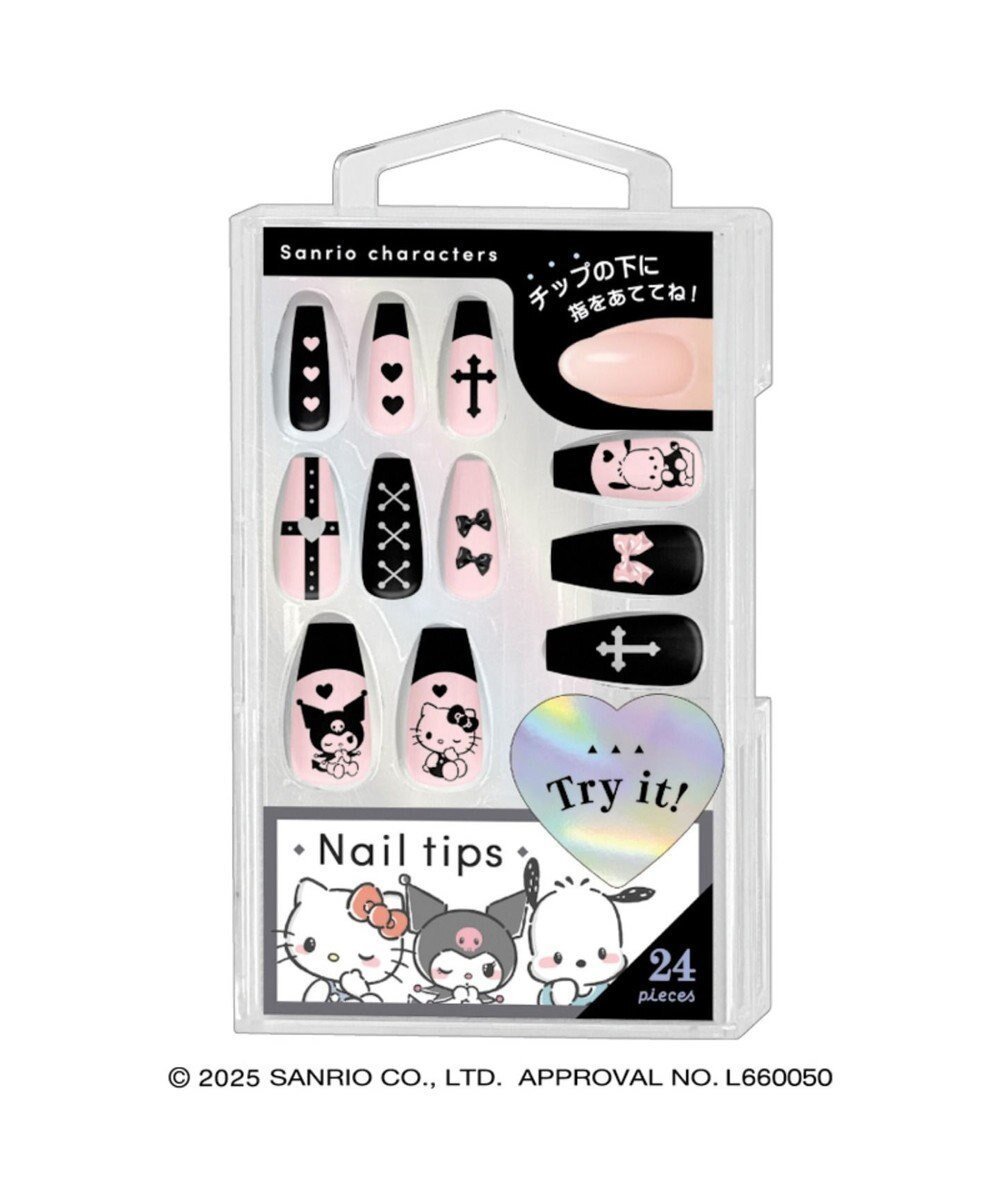 【ウィゴー/WEGO】の【SANRIO】サンリオキャラクターズ ネイルチップ インテリア・キッズ・メンズ・レディースファッション・服の通販 founy(ファニー) ファッション Fashion レディースファッション Fashion for Women キャラクター Character, Licensed Characters スマホ Smartphone, Mobile Device チェック Check, Plaid, Tartan ネイル Nail, Nail Art ハンド Hand, Handmade 柄10|ID: prp329100004653449 ipo3291000000033633959