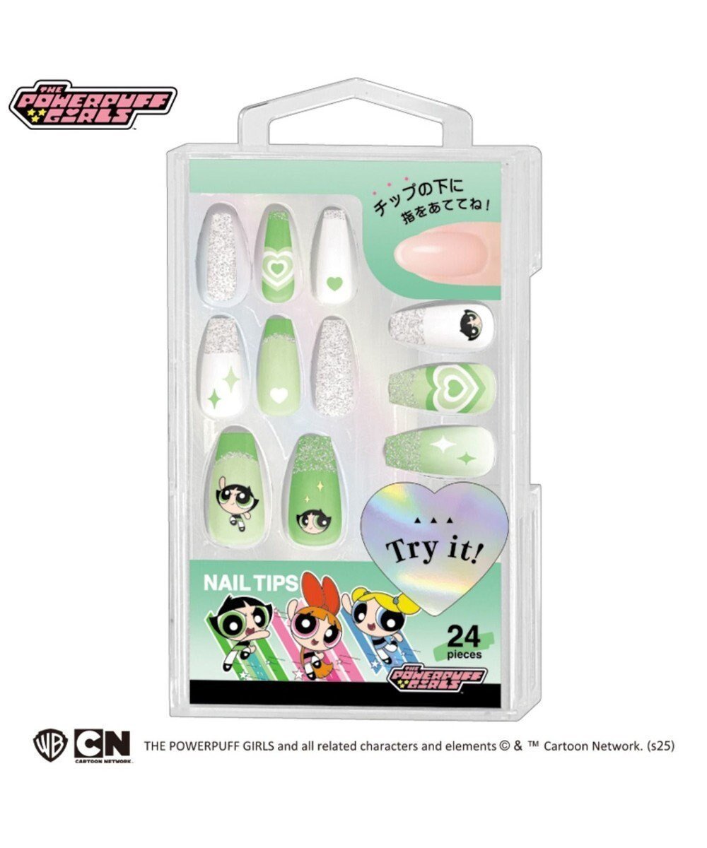 【ウィゴー/WEGO】のパワーパフ ガールズ ネイルチップ インテリア・キッズ・メンズ・レディースファッション・服の通販 founy(ファニー) ファッション Fashion レディースファッション Fashion for Women スマホ Smartphone, Mobile Device チェック Check, Plaid, Tartan ネイル Nail, Nail Art ハンド Hand, Handmade グリーン|ID: prp329100004653451 ipo3291000000033633985