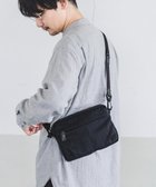 【ユーシ/YUSHI】の【撥水ナイロン】RiVER - SHOULDER POUCH ショルダーポーチ シワ加工【UNISEX】 ブラック|ID: prp329100004653977 ipo3291000000033640120
