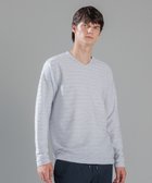 【ジョゼフ オム/JOSEPH HOMME / MEN】のストームリップル Vネックカットソー 人気、トレンドファッション・服の通販 founy(ファニー) ファッション Fashion メンズファッション Fashion for Men トップス・カットソー Cut & Sew Tops メンズシャツ Shirts インナー Innerwear カットソー Cut and Sewn Top スリーブ Sleeve, Long Sleeve / Short Sleeve ベーシック Basic, Essential メランジ Melange, Mixed Yarn レギュラー Regular, Standard Fit ロング Long, Long-Length 定番 Standard, Basic Item A/W・秋冬 Autumn/Winter 長袖 Long Sleeve, Full Sleeve thumbnail ライトグレー系|ID: prp329100004653985 ipo3291000000033640221