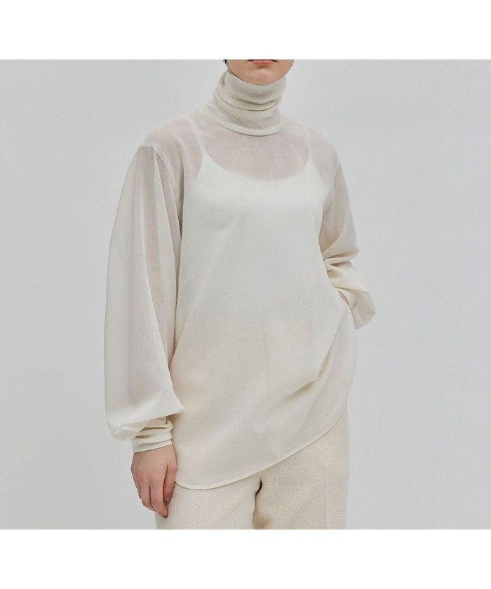 【ベイジ,/BEIGE,】の【洗える】MOYE / ハイネックブラウス インテリア・キッズ・メンズ・レディースファッション・服の通販 founy(ファニー) https://founy.com/ ファッション Fashion レディースファッション Fashion for Women トップス・カットソー Cut & Sew Tops シャツ・ブラウス・オフィスカジュアル Elegant Blouses & Button-Ups 洗える Machine Washable ギャザー Gathered, Ruffled コンビ Combo, Combination Style シアー Sheer, See-Through タイトスカート Pencil Skirt, Tight Skirt ドレス Dress, One-Piece 人気 Popular, Best Seller ハイネック High Neck, Mock Neck ワイド Wide, Wide Fit A/W・秋冬 Autumn/Winter おすすめ Recommended / Our Picks エレガント 上品 Elegant ビジネス 仕事 通勤 Business / Work / Commuting |ID: prp329100004653996 ipo3291000000033641184