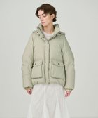 【グレース コンチネンタル/GRACE CONTINENTAL】のスタンドカラーダウンジャケット ライトグリーン|ID: prp329100004653997 ipo3291000000033641226