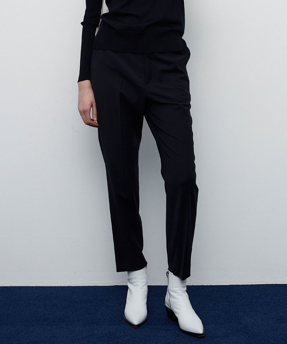 【ベイジ,/BEIGE,】の【FUDGE 11月号掲載】MINIMES / クロップドパンツ インテリア・キッズ・メンズ・レディースファッション・服の通販 founy(ファニー) 　雑誌掲載アイテム　Magazine Picks & Fashion Features　ファッション雑誌　Fashion Magazines　ファッジ　FUDGE　ファッション　Fashion　レディースファッション　Fashion for Women　パンツ　Pants & Trousers　11月号　November Issue　シンプル　Simple, Minimal　ストレッチ　Stretch, Stretchy Fabric　スラックス　Slacks, Dress Pants　スリム　Slim, Slim Fit　エレガント 上品　Elegant　A/W・秋冬　Autumn/Winter　雑誌　Magazine, Fashion Magazine　Navy|ID: prp329100004654036 ipo3291000000033642504