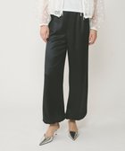 【グレース コンチネンタル/GRACE CONTINENTAL】のチンツサテンパンツ ブラック|ID: prp329100004654045 ipo3291000000033642589