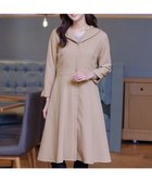 【ティアクラッセ/Tiaclasse】のフーデッドフレアコート グレージュ|ID: prp329100004654183 ipo3291000000035493094