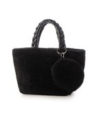 【アンビリオン/UNBILLION】のカシュカシュ cachecache / ブレイドハンドルボアミニトート 人気、トレンドファッション・服の通販 founy(ファニー) ファッション Fashion レディースファッション Fashion for Women バッグ Bags カラフル Colorful Design トレンド Trend, Trending Now ハンド Hand, Handmade ポケット Pocket, Pocket Detail ポーチ Pouch, Small Case ミックス Mix, Mixed Style モコモコ Fuzzy, Fluffy モチーフ Motif, Design Theme A/W・秋冬 Autumn/Winter 再入荷 Restock / Back in Stock thumbnail ブラック|ID: prp329100004654207 ipo3291000000033646853