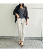 【アンフィーロ 自由区/UNFILO】の【撥水/ストレッチ】スリムフィットパンツ アイスグレー|ID: prp329100004654209 ipo3291000000034285106