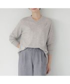 【ジェイ プレス/J.PRESS】の【洗える】CASHMERE BLEND Vネック プルオーバーニット トップグレー系|ID: prp329100004654290 ipo3291000000033649374
