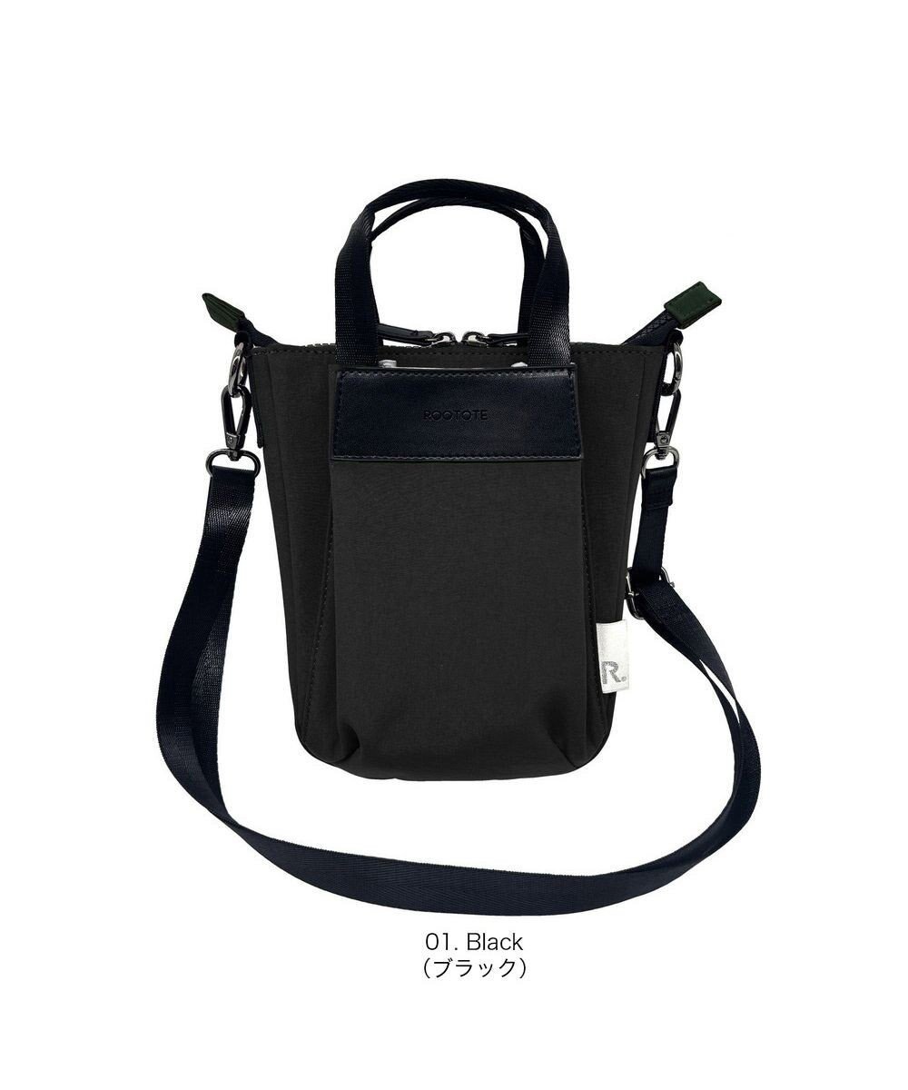 【ルートート/ROOTOTE】の3668【ルーポケットが主役!】LT.べビール―.フロントオープン-A インテリア・キッズ・メンズ・レディースファッション・服の通販 founy(ファニー) 　ファッション　Fashion　レディースファッション　Fashion for Women　カメラ　Camera Accessories　コンパクト　Compact, Small Size　ショルダー　Shoulder, Shoulder Strap　スマート　Smart, Elegant　ハンカチ　Handkerchief, Hanky　フロント　Front, Front Design　プリント　Print, Printed Pattern　ポケット　Pocket, Pocket Detail　マグネット　Magnet, Magnetic Closure　ランダム　Random, Irregular　新作・新入荷　New Arrivals / New In　おすすめ　Recommended / Our Picks　旅行　Travel　01:ブラック|ID: prp329100004654345 ipo3291000000033650286