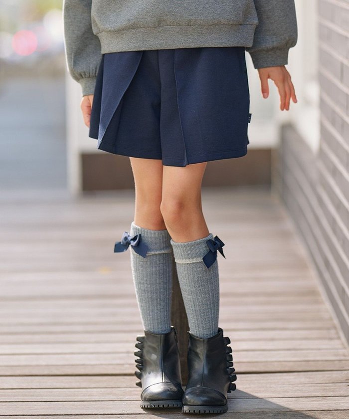 【組曲 / KIDS/KUMIKYOKU】の【110-140㎝】ダンボールニット ショートパンツ インテリア・キッズ・メンズ・レディースファッション・服の通販 founy(ファニー) https://founy.com/ ファッション Fashion キッズファッション Fashion for Kids ボトムス Bottoms ショート Short, Short Length エレガント 上品 Elegant A/W・秋冬 Autumn/Winter |ID: prp329100004654448 ipo3291000000033652511