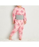 【ミキハウスホットビスケッツ/MIKI HOUSE HOT BISCUITS / KIDS】の【80-120cm】 キャビットフェイスプリント 腹巻き付き長袖パジャマ 人気、トレンドファッション・服の通販 founy(ファニー) ファッション Fashion キッズファッション Fashion for Kids おすすめ Recommended / Our Picks パジャマ Pajamas, Sleepwear フェイス Face, Facial Design プリント Print, Printed Pattern 長袖 Long Sleeve, Full Sleeve thumbnail ピンク|ID: prp329100004654475 ipo3291000000034921931