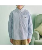 【ジェイ プレス/J.PRESS / KIDS】の【100-130cm】オックスフォード ストライプコンビシャツ ブルー系1|ID: prp329100004654477 ipo3291000000034294847