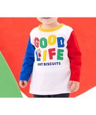 【ミキハウスホットビスケッツ/MIKI HOUSE HOT BISCUITS / KIDS】の【80-120cm】GOOD LIFE 長袖Tシャツ 白|ID: prp329100004654478 ipo3291000000034424818