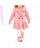 【ミキハウスホットビスケッツ/MIKI HOUSE HOT BISCUITS / KIDS】の【80-110cm】【NEW Color Series】裏毛パイル素材 フレアワンピース サーモンピンク|ID: prp329100004654483 ipo3291000000033652879