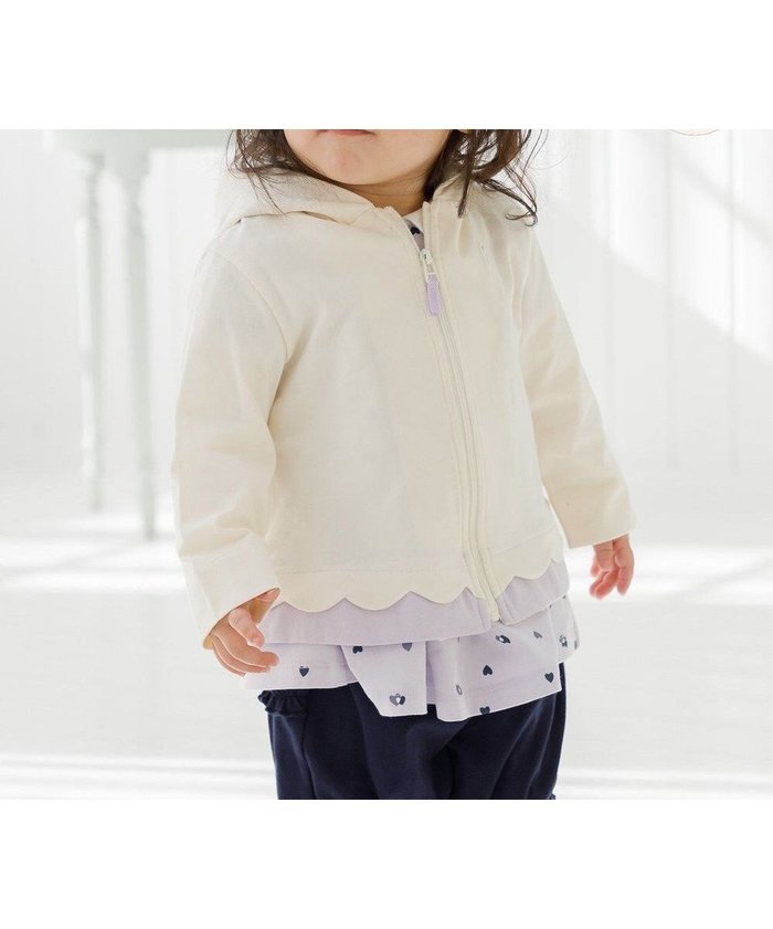 【組曲 / KIDS/KUMIKYOKU】の【80-90㎝】LOVE Parent パーカー インテリア・キッズ・メンズ・レディースファッション・服の通販 founy(ファニー) https://founy.com/ ファッション Fashion キッズファッション Fashion for Kids トップス・カットソー Cut & Sew Tops スカラップ Scallop, Scalloped Edge パーカー Hoodie, Parka プリント Print, Printed Pattern ラベンダー Lavender 夏 Summer 春 Spring S/S・春夏 SS, Spring/Summer, Warm Season |ID: prp329100004654492 ipo3291000000034176911