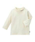 【ミキハウスホットビスケッツ/MIKI HOUSE HOT BISCUITS / KIDS】の【70-110cm】 モックネック長袖Tシャツ アイボリー|ID: prp329100004654518 ipo3291000000033653160