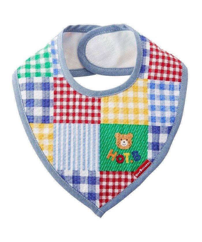 【ミキハウスホットビスケッツ/MIKI HOUSE HOT BISCUITS / KIDS】のパッチワーク柄 スタイ はっ水 インテリア・キッズ・メンズ・レディースファッション・服の通販 founy(ファニー) https://founy.com/ ファッション Fashion キッズファッション Fashion for Kids おすすめ Recommended / Our Picks カラフル Colorful Design ギフト プレゼント Gift / Present サッカー Seersucker, Summer Fabric パッチワーク Patchwork, Mixed Fabric 人気 Popular, Best Seller 帽子 Hat, Headwear 日本製 Made In Japan |ID: prp329100004654533 ipo3291000000034584475