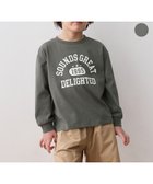【エニィ/ANY / KIDS】のロゴプリント 長袖Tシャツ チャコール|ID: prp329100004654539 ipo3291000000034209925