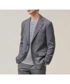 【ジェイ プレス/J.PRESS / MEN】の3シーズン着られる上質素材【ストレッチ / 吸水速乾 / 洗える / 消臭】AXIO 3ポジションジャージー ジャケット ライトグレー系|ID: prp329100004654548 ipo3291000000033653395