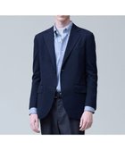 【ジェイ プレス/J.PRESS / MEN】の3シーズン着られる上質素材【ストレッチ / 吸水速乾 / 洗える / 消臭】AXIO 3ポジションジャージー ジャケット ネイビー系|ID: prp329100004654548 ipo3291000000035633542