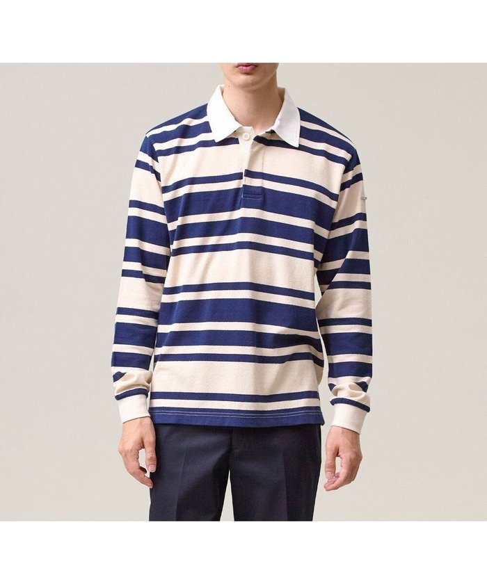 【ジェイ プレス/J.PRESS / MEN】のソフトタッチコットンマルチボーダー ラガーポロシャツ インテリア・キッズ・メンズ・レディースファッション・服の通販 founy(ファニー) https://founy.com/ ファッション Fashion メンズファッション Fashion for Men トップス・カットソー Cut & Sew Tops メンズシャツ Shirts ポロシャツ / きれいめカジュアルスタイル Polo Shirts カットソー Cut and Sewn Top クラシック Classic, Timeless Style バランス Balance, Style Balance フィット Fit, Slim Fit ボーダー Border, Stripe ポロシャツ Polo Shirt, Collared Tee モダン Modern, Contemporary リラックス Relax, Relaxed Fit レギュラー Regular, Standard Fit A/W・秋冬 Autumn/Winter エレガント 上品 Elegant |ID: prp329100004654549 ipo3291000000033653397