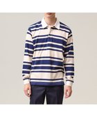 【ジェイ プレス/J.PRESS / MEN】のソフトタッチコットンマルチボーダー ラガーポロシャツ ホワイト系7|ID: prp329100004654549 ipo3291000000033653398