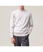 【ジェイ プレス/J.PRESS / MEN】の動きやすさにこだわった立体設計【洗える】コットンカシミヤモックネック ニット アイボリー系|ID: prp329100004654550 ipo3291000000034210216