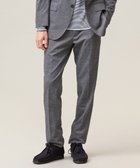 【ジェイ プレス/J.PRESS / MEN】の3シーズン着られる上質素材【ストレッチ / 吸水速乾 / 洗える / 消臭】AXIO 3ポジションジャージー スラックス ライトグレー系|ID: prp329100004654552 ipo3291000000033653408