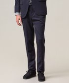【ジェイ プレス/J.PRESS / MEN】の3シーズン着られる上質素材【ストレッチ / 吸水速乾 / 洗える / 消臭】AXIO 3ポジションジャージー スラックス ネイビー系|ID: prp329100004654552 ipo3291000000033653409