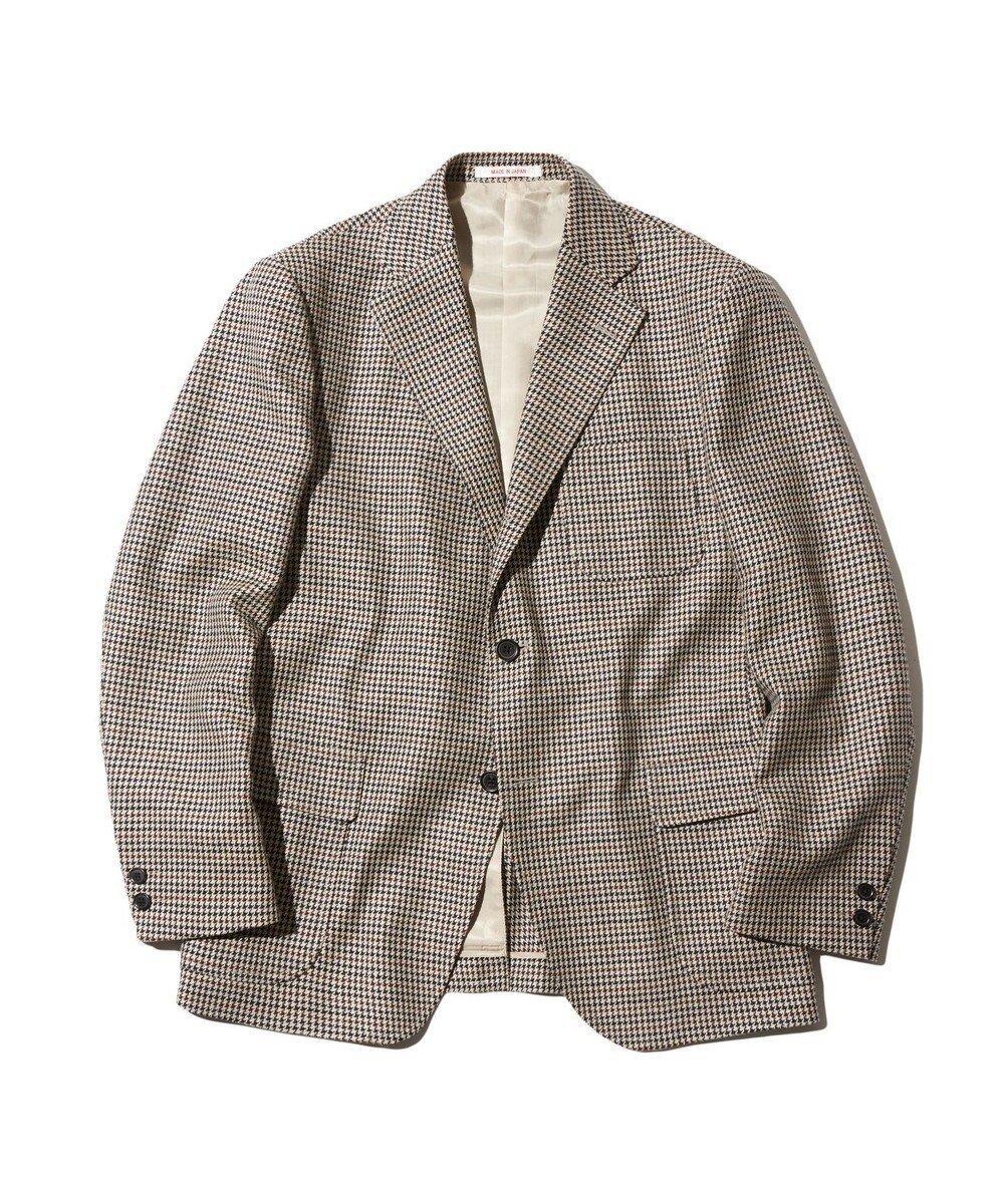 【ジェイ プレス/J.PRESS / MEN】の【J.PRESS ORIGINALS】JAPAN SILK TWEED JACKET / JAPAN MADE インテリア・キッズ・メンズ・レディースファッション・服の通販 founy(ファニー) 　ファッション　Fashion　メンズファッション　Fashion for Men　アウター　Men's Coats Outerwear　テーラードジャケット　Tailored Jackets & Blazers　ショルダー　Shoulder, Shoulder Strap　シルク　Silk, 100% Silk　ジャケット　Jacket, Outerwear　ツイード／ツィード　Choker, Choker Necklace　ネップ　Nepp, Slub Yarn　A/W・秋冬　Autumn/Winter　ベージュ系3|ID: prp329100004654555 ipo3291000000033995389