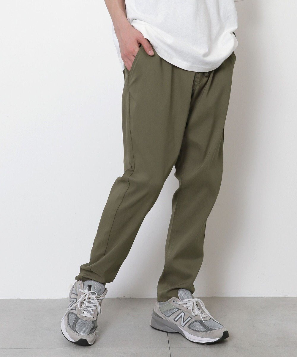 【ウィゴー/WEGO / MEN】の【接触冷感/吸水速乾/ストレッチ/ウエスト紐/らくらくのびる/MLサイズ展開】カルゼレギンスアンクルパンツ 人気、トレンドファッション・服の通販 founy(ファニー) 　ファッション　Fashion　メンズファッション　Fashion for Men　ボトムス　Bottoms　シンプル　Simple, Minimal　ストレッチ　Stretch, Stretchy Fabric　スマホ　Smartphone, Mobile Device　フィット　Fit, Slim Fit　レギンス　Leggings, Stretch Pants　吸水　Absorbent, Quick-Dry　夏　Summer　春　Spring　S/S・春夏　SS, Spring/Summer, Warm Season　無地　Plain, Solid Color　 other-1|ID: prp329100004654558 ipo3291000000033653462