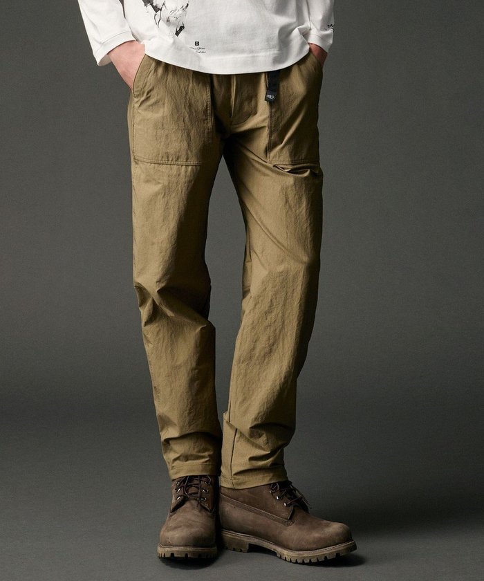 【ジョセフ アブード マウンテン/JOSEPH ABBOUD MOUNTAIN / MEN】の【JAPANファブリック/2WAYストレッチ】ヴィンテージナイロンカルゼストレッチベイカー パンツ インテリア・キッズ・メンズ・レディースファッション・服の通販 founy(ファニー) https://founy.com/ ファッション Fashion メンズファッション Fashion for Men ボトムス Bottoms アウトドア Outdoor Clothing ヴィンテージ Vintage Style シューズ Shoes, Footwear ジャケット Jacket, Outerwear スウェット / スエット Sweatshirt, Sweatwear ストレッチ Stretch, Stretchy Fabric スニーカー Sneakers, Trainers ドレープ Drape, Draping Fabric ファブリック Fabric, Textile フィット Fit, Slim Fit リラックス Relax, Relaxed Fit ワッシャー Washer, Crinkled Finish A/W・秋冬 Autumn/Winter エレガント 上品 Elegant |ID: prp329100004654560 ipo3291000000034210212