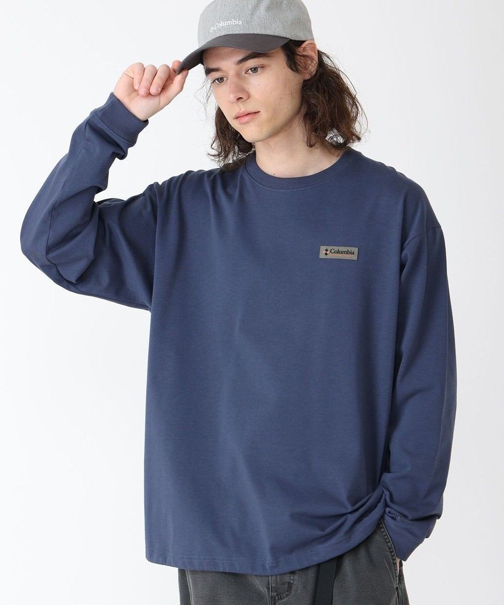 【コロンビア/Columbia / MEN】のColumbia/ クロックドリバーロングスリーブティー /コロンビア インテリア・キッズ・メンズ・レディースファッション・服の通販 founy(ファニー) 　ファッション　Fashion　メンズファッション　Fashion for Men　トップス・カットソー　Cut & Sew Tops　メンズシャツ　Shirts　新作・新入荷　New Arrivals / New In　おすすめ　Recommended / Our Picks　アウトドア　Outdoor Clothing　カットソー　Cut and Sewn Top　ドローコード　Drawcord, Drawstring Cord　フィット　Fit, Slim Fit　リラックス　Relax, Relaxed Fit　夏　Summer　S/S・春夏　SS, Spring/Summer, Warm Season　A/W・秋冬　Autumn/Winter　Nocturnal|ID: prp329100004654563 ipo3291000000033653589