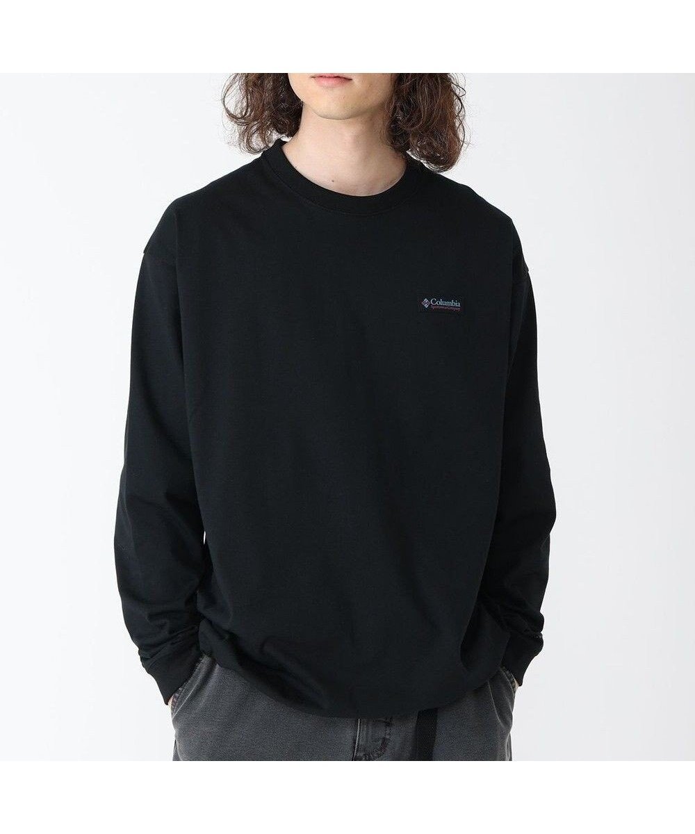 【コロンビア/Columbia / MEN】のColumbia/ クロックドリバーロングスリーブティー /コロンビア インテリア・キッズ・メンズ・レディースファッション・服の通販 founy(ファニー) 　ファッション　Fashion　メンズファッション　Fashion for Men　トップス・カットソー　Cut & Sew Tops　メンズシャツ　Shirts　新作・新入荷　New Arrivals / New In　おすすめ　Recommended / Our Picks　アウトドア　Outdoor Clothing　カットソー　Cut and Sewn Top　ドローコード　Drawcord, Drawstring Cord　フィット　Fit, Slim Fit　リラックス　Relax, Relaxed Fit　夏　Summer　S/S・春夏　SS, Spring/Summer, Warm Season　A/W・秋冬　Autumn/Winter　Black|ID: prp329100004654563 ipo3291000000033653590