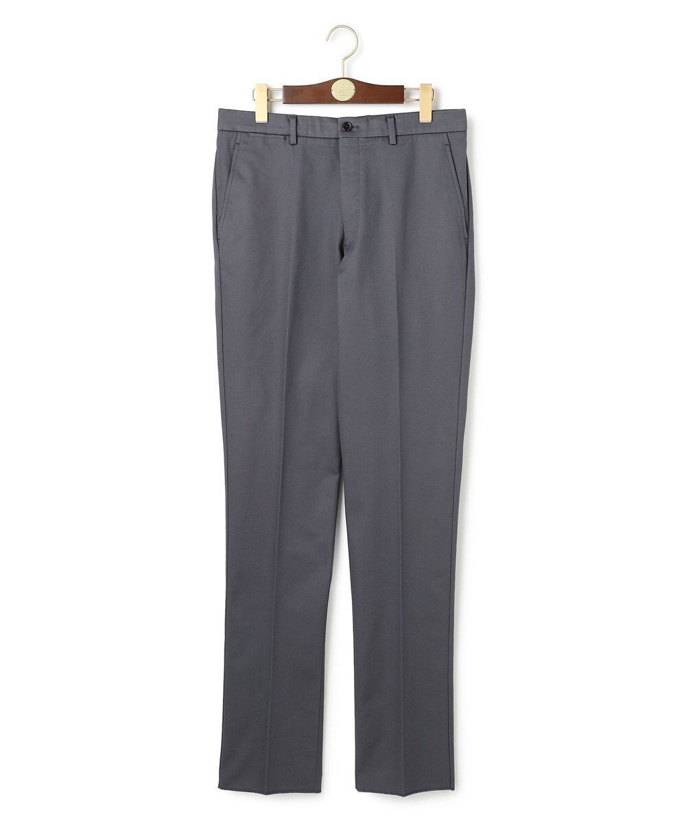 【ジェイ プレス/J.PRESS / MEN】の【ストレッチ】トリコチン ステムテーパードパンツ インテリア・キッズ・メンズ・レディースファッション・服の通販 founy(ファニー) 　ファッション　Fashion　メンズファッション　Fashion for Men　ボトムス　Bottoms　スタイリッシュ　Stylish, Fashionable　ストレッチ　Stretch, Stretchy Fabric　スラックス　Slacks, Dress Pants　ドレス　Dress, One-Piece　定番　Standard, Basic Item　A/W・秋冬　Autumn/Winter　新作・新入荷　New Arrivals / New In　エレガント 上品　Elegant　グレー系|ID: prp329100004654575 ipo3291000000033653631