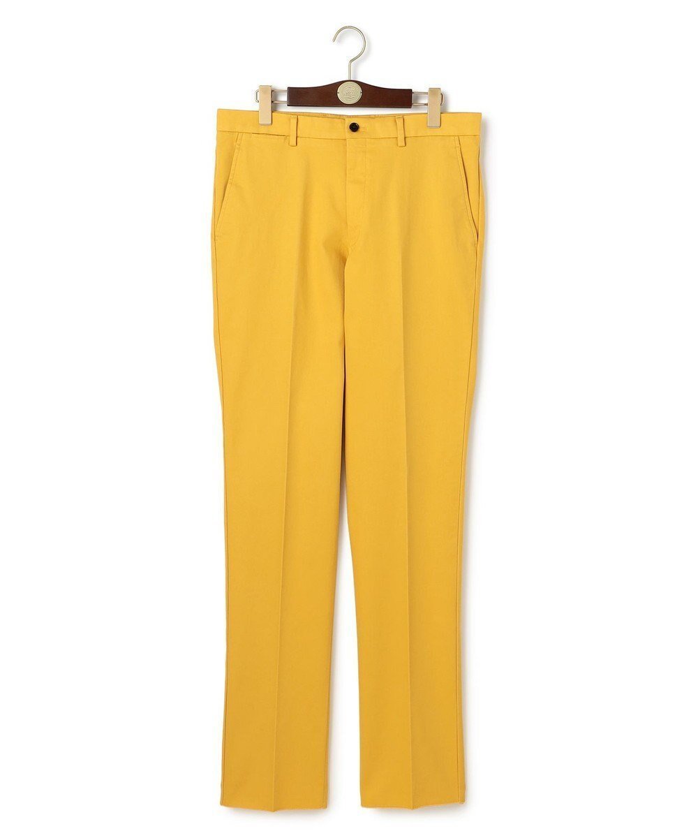 【ジェイ プレス/J.PRESS / MEN】の【ストレッチ】トリコチン ステムテーパードパンツ インテリア・キッズ・メンズ・レディースファッション・服の通販 founy(ファニー) 　ファッション　Fashion　メンズファッション　Fashion for Men　ボトムス　Bottoms　スタイリッシュ　Stylish, Fashionable　ストレッチ　Stretch, Stretchy Fabric　スラックス　Slacks, Dress Pants　ドレス　Dress, One-Piece　定番　Standard, Basic Item　A/W・秋冬　Autumn/Winter　新作・新入荷　New Arrivals / New In　エレガント 上品　Elegant　イエロー系|ID: prp329100004654575 ipo3291000000033653634