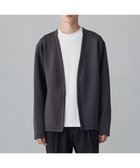 【アンフィーロ/UNFILO / MEN】のBEAUTY FORM JERSEY 着流しカーディガン 人気、トレンドファッション・服の通販 founy(ファニー) ファッション Fashion メンズファッション Fashion for Men トップス・カットソー Cut & Sew Tops カーディガン / 羽織り Cardigans インナー Innerwear カーディガン Cardigan, Knitwear ジャケット Jacket, Outerwear ストレッチ Stretch, Stretchy Fabric ダブル Double, Double-Breasted パーカー Hoodie, Parka リュクス Luxury, Elegant, High-End, Chic A/W・秋冬 Autumn/Winter thumbnail チャコール|ID: prp329100004654579 ipo3291000000033653751