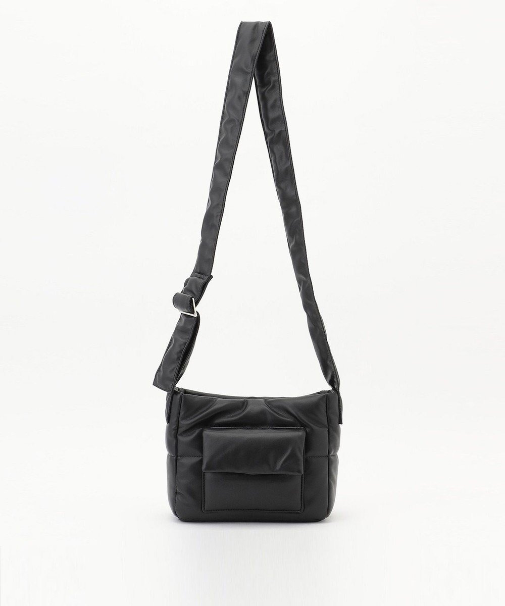 【ジョゼフ オム/JOSEPH HOMME / MEN】の新型【軽量/撥水】シンセティックソフトレザー ワンショルダーバッグ Sサイズ インテリア・キッズ・メンズ・レディースファッション・服の通販 founy(ファニー) ファッション Fashion メンズファッション Fashion for Men バッグ Bags リアル Real, Realistic ワンポイント One Point, Statement Accent 冬 Winter / This Winter 春 Spring 秋 Autumn 軽量 Lightweight, Ultra Light ブラック系|ID: prp329100004654581 ipo3291000000034863866