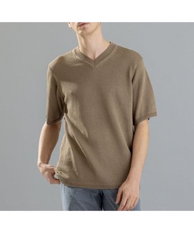 【ジョゼフ オム/JOSEPH HOMME / MEN】のラッスルギマ Vネック半袖ニットVN 人気、トレンドファッション・服の通販 founy(ファニー) ファッション Fashion メンズファッション Fashion for Men トップス・カットソー Cut & Sew Tops ニット・セーター / 定番トップス Knit Tops & Sweaters おすすめ Recommended / Our Picks インナー Innerwear セットアップ Set-Up, Coordinated Outfit セーター Sweater, Knitwear ベーシック Basic, Essential ミドル Middle Length, Mid Height 半袖 Short Sleeve, Half Sleeve 夏 Summer 春 Spring S/S・春夏 SS, Spring/Summer, Warm Season |ID:prp329100004654582