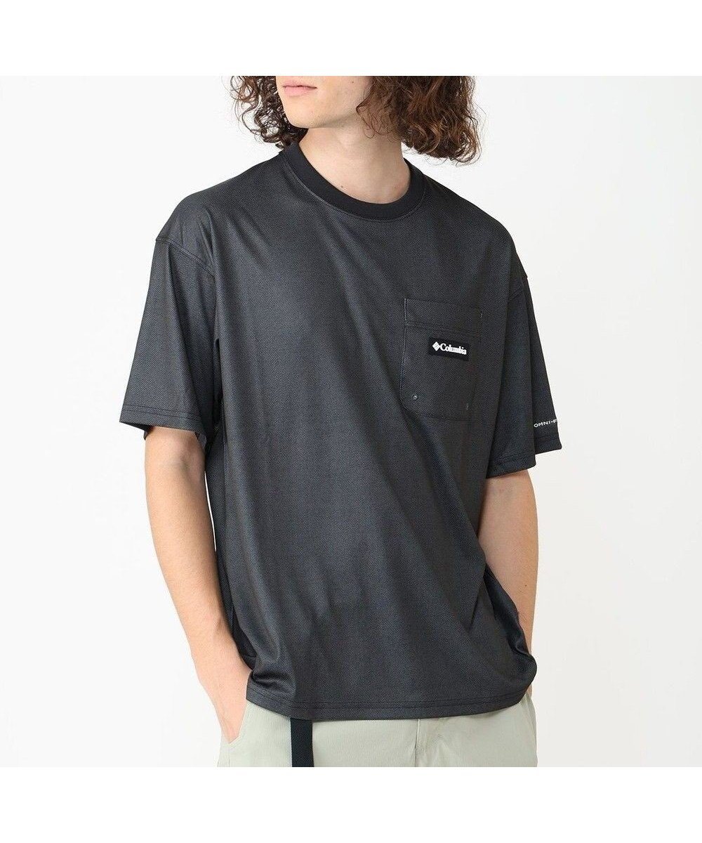 【コロンビア/Columbia / MEN】のColumbia/ ポーラーパイオニアパターンドショートスリーブ /コロンビア インテリア・キッズ・メンズ・レディースファッション・服の通販 founy(ファニー) 　ファッション　Fashion　メンズファッション　Fashion for Men　トップス・カットソー　Cut & Sew Tops　メンズシャツ　Shirts　アウトドア　Outdoor Clothing　アロハ　Aloha　カットソー　Cut and Sewn Top　サマー　Summer, Summer Style　サークル　Circle, Round Design　フィット　Fit, Slim Fit　プリント　Print, Printed Pattern　ポケット　Pocket, Pocket Detail　半袖　Short Sleeve, Half Sleeve　リラックス　Relax, Relaxed Fit　A/W・秋冬　Autumn/Winter　S/S・春夏　SS, Spring/Summer, Warm Season　おすすめ　Recommended / Our Picks　夏　Summer　Black Denim|ID: prp329100004654585 ipo3291000000033653861