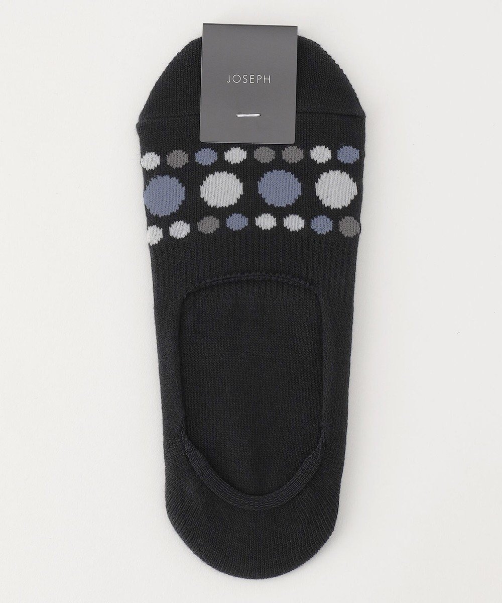【ジョゼフ オム/JOSEPH HOMME / MEN】のポルカドットカバー フットカバー インテリア・キッズ・メンズ・レディースファッション・服の通販 founy(ファニー) ファッション Fashion メンズファッション Fashion for Men シューズ・靴 Shoes ソックス Socks, Hosiery 吸水 Absorbent, Quick-Dry ブラック系|ID: prp329100004654596 ipo3291000000034294946