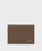 【ポールスミス/Paul Smith / MEN】のブライトストライプトリムSS24 パスケース ブラウン|ID: prp329100004654603 ipo3291000000035083937