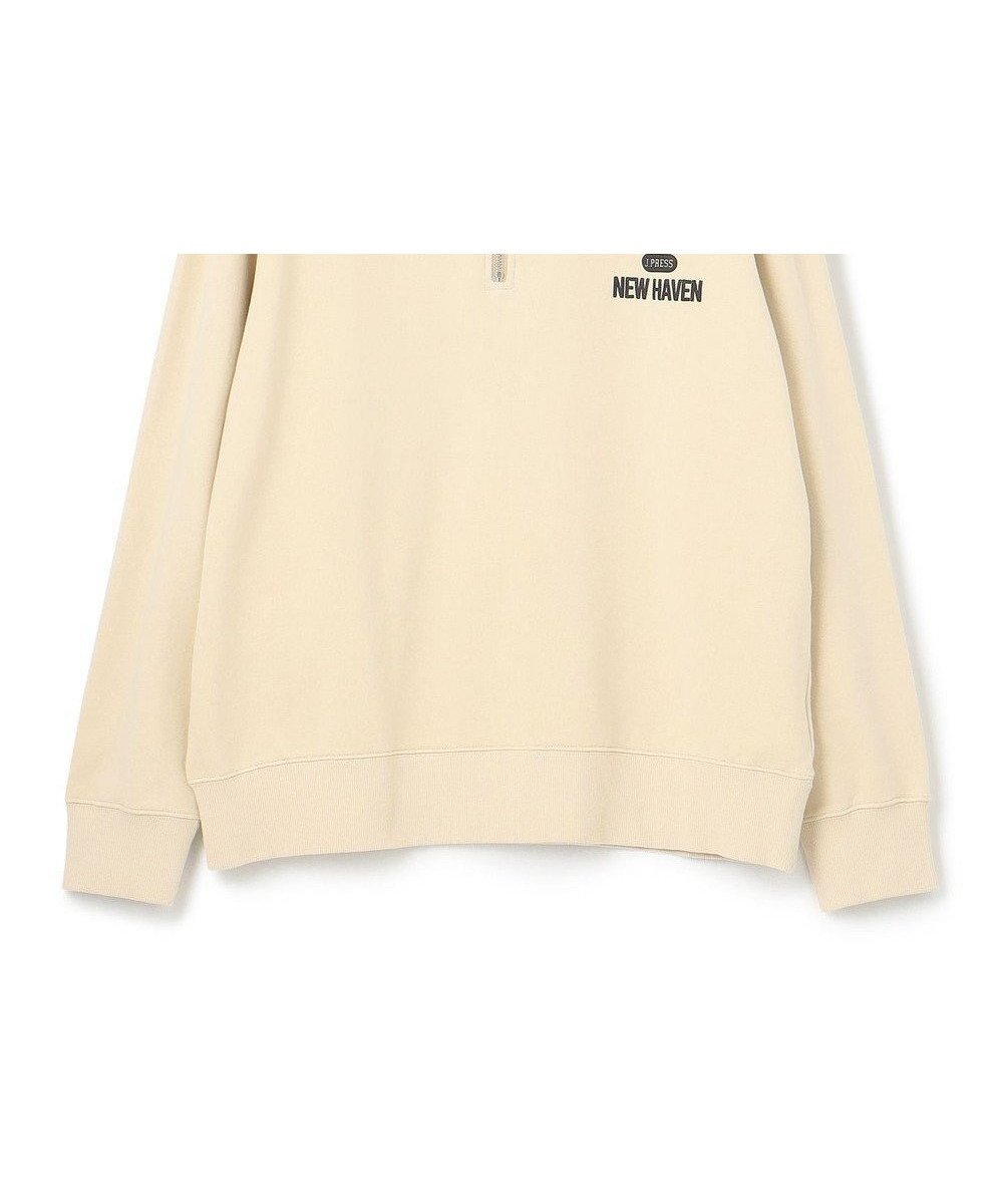 【ジェイ プレス/J.PRESS / MEN】の【WEB・一部店舗限定】ハーフジップスウェット インテリア・キッズ・メンズ・レディースファッション・服の通販 founy(ファニー) ファッション Fashion メンズファッション Fashion for Men トップス・カットソー Cut & Sew Tops スウェット / スエット Sweatshirt, Sweatwear フィット Fit, Slim Fit プリント Print, Printed Pattern プレーン Plain, Simple レギュラー Regular, Standard Fit 夏 Summer S/S・春夏 SS, Spring/Summer, Warm Season A/W・秋冬 Autumn/Winter ベージュ系|ID: prp329100004654615 ipo3291000000034566661