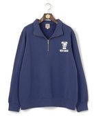 【ジェイ プレス/J.PRESS / MEN】の【WEB・一部店舗限定】ハーフジップスウェット ネイビー系|ID: prp329100004654615 ipo3291000000034566662