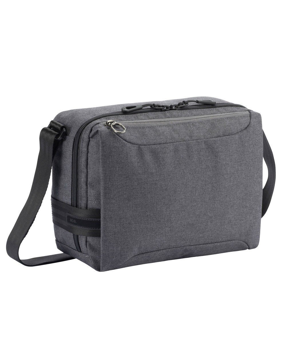 【エース バッグズ アンド ラゲッジ/ACE BAGS & LUGGAGE / MEN】のエースジーン ホバーライト2 ショルダーバッグ 67613 インテリア・キッズ・メンズ・レディースファッション・服の通販 founy(ファニー) 　ファッション　Fashion　メンズファッション　Fashion for Men　バッグ　Bags　ハンカチ　Handkerchief, Hanky　ビジネス 仕事 通勤　Business / Work / Commuting　ポケット　Pocket, Pocket Detail　メンズ　Men's, Menswear　抗菌　Antibacterial, Bacteria-Resistant　グレー|ID: prp329100004654623 ipo3291000000033654364