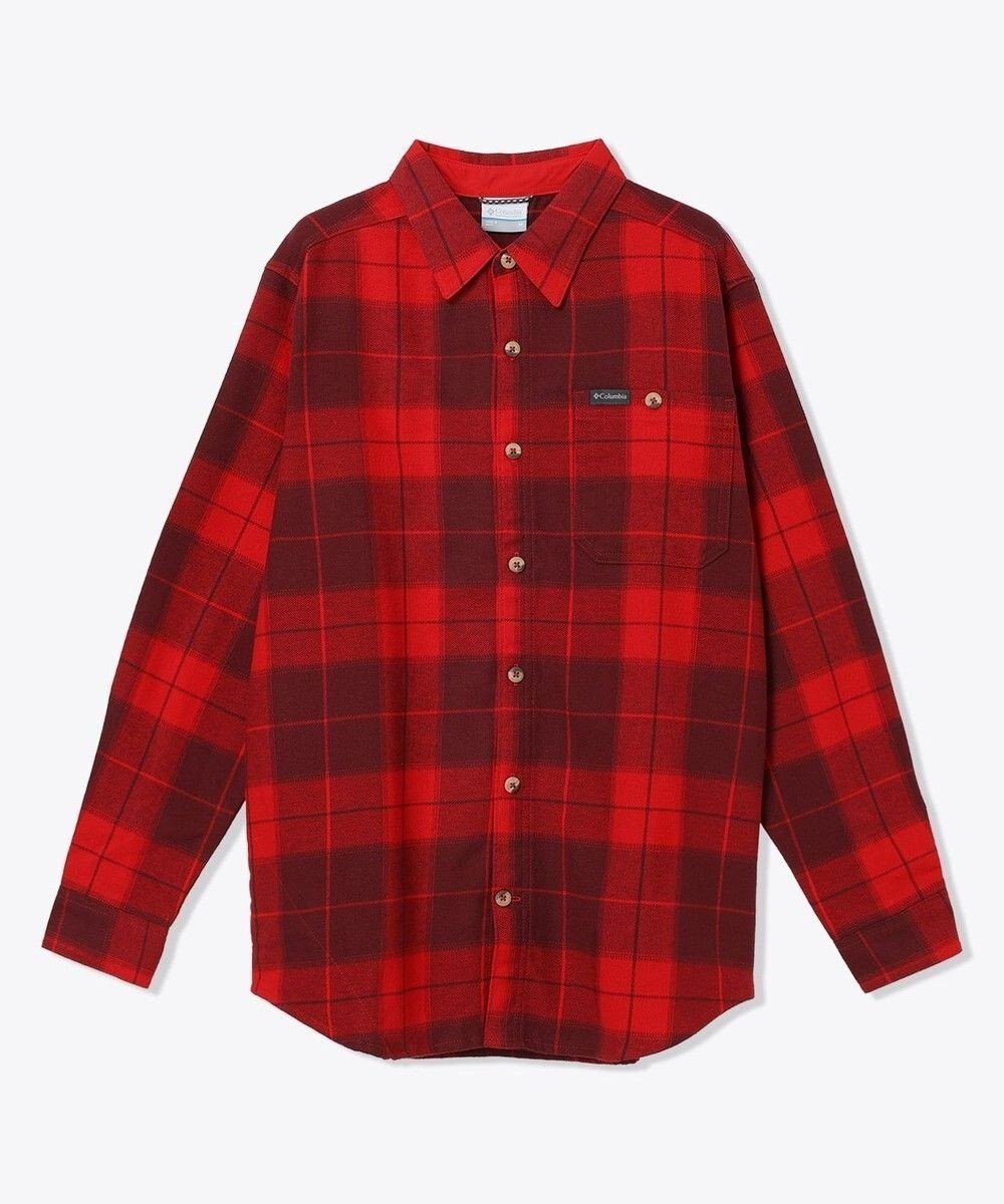 【コロンビア/Columbia / MEN】のColumbia/ ピッチストーンヘビーウエイトフランネルIIシャツ /コロンビア インテリア・キッズ・メンズ・レディースファッション・服の通販 founy(ファニー) 　ファッション　Fashion　メンズファッション　Fashion for Men　トップス・カットソー　Cut & Sew Tops　メンズシャツ　Shirts　新作・新入荷　New Arrivals / New In　アウトドア　Outdoor Clothing　クラシック　Classic, Timeless Style　ジャケット　Jacket, Outerwear　ポケット　Pocket, Pocket Detail　ロング　Long, Long-Length　夏　Summer　S/S・春夏　SS, Spring/Summer, Warm Season　A/W・秋冬　Autumn/Winter　Mountain Red Macro Buffalo Tartan|ID: prp329100004654624 ipo3291000000033654417
